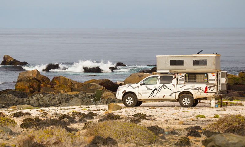 Camping On Beach Northern Chile