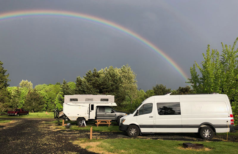 Rainbow in Oregon