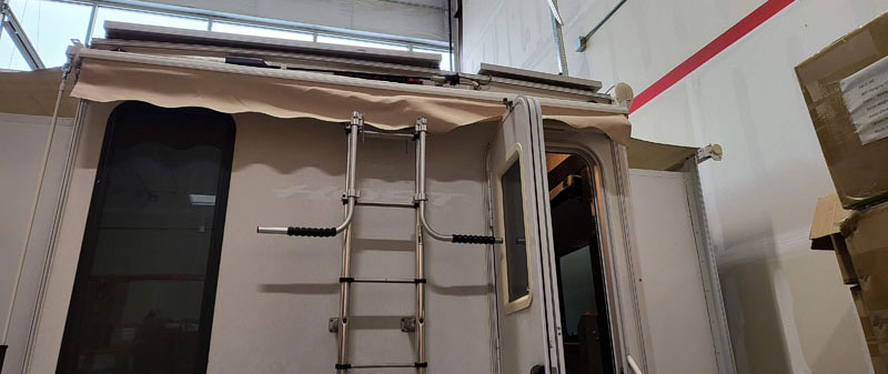 Costway Awning Clears Door