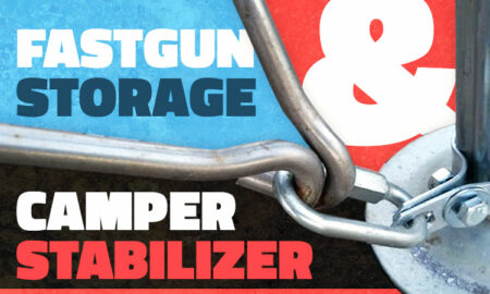 Fastgun Storage and Truck Camper Stabilizer