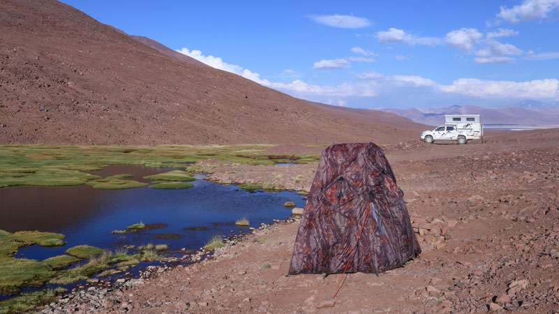 Filming In The Remote Andes