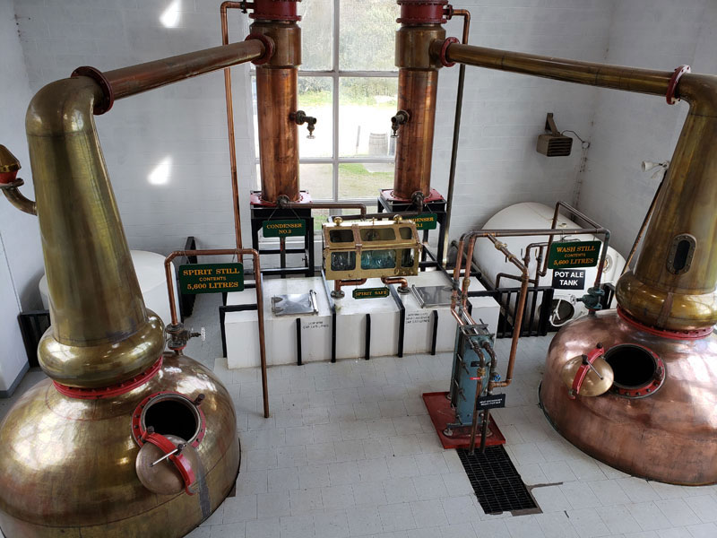 Glenora Distillery Inside