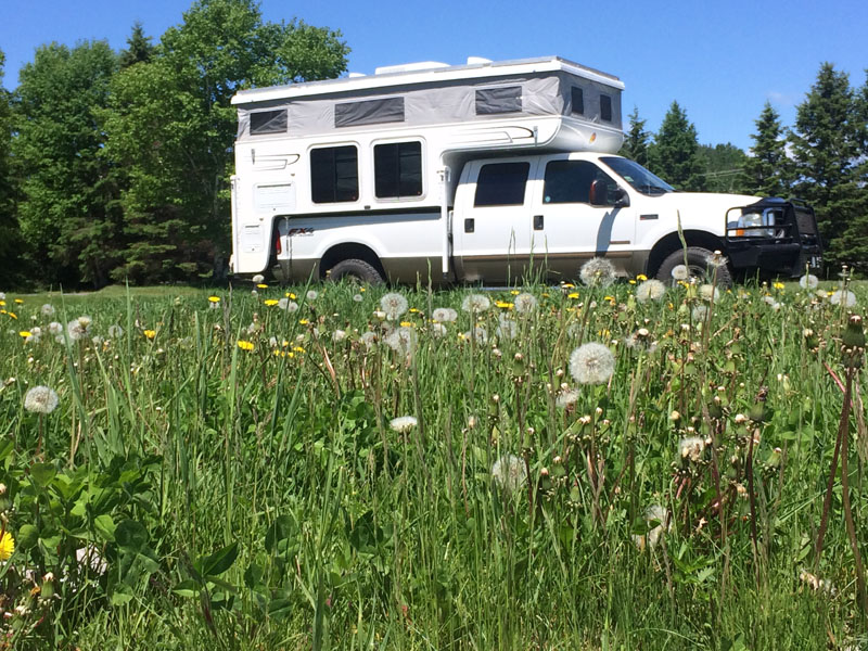 Hallmark Camper And Old Truck