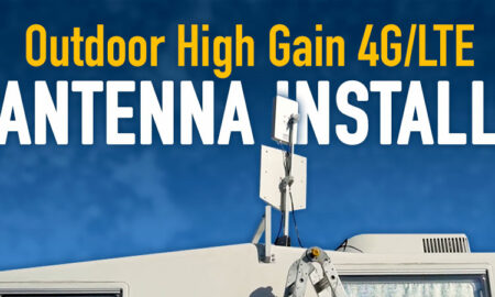 High Gain 4G LTE Antenna Camper