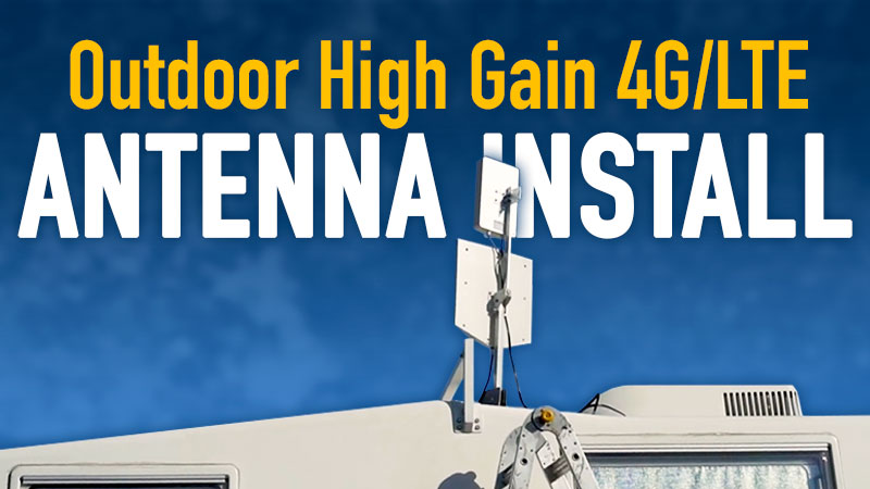 ANTENA TV INTERIOR / EXTERIOR CAMPING 4G VOLTEN