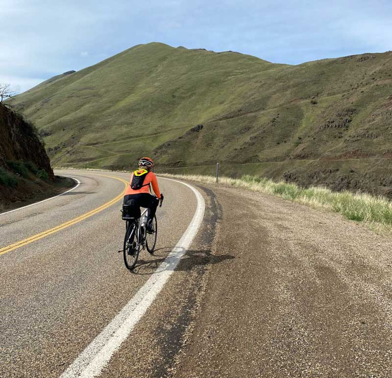 Jeanne-cycling-Idaho-Adventurer Cycling Association