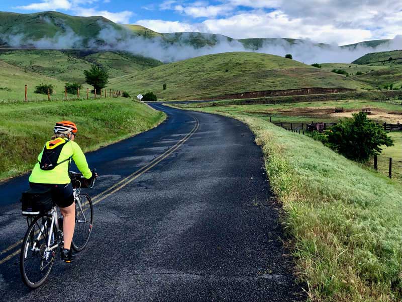 Jeanne Cycling Idaho