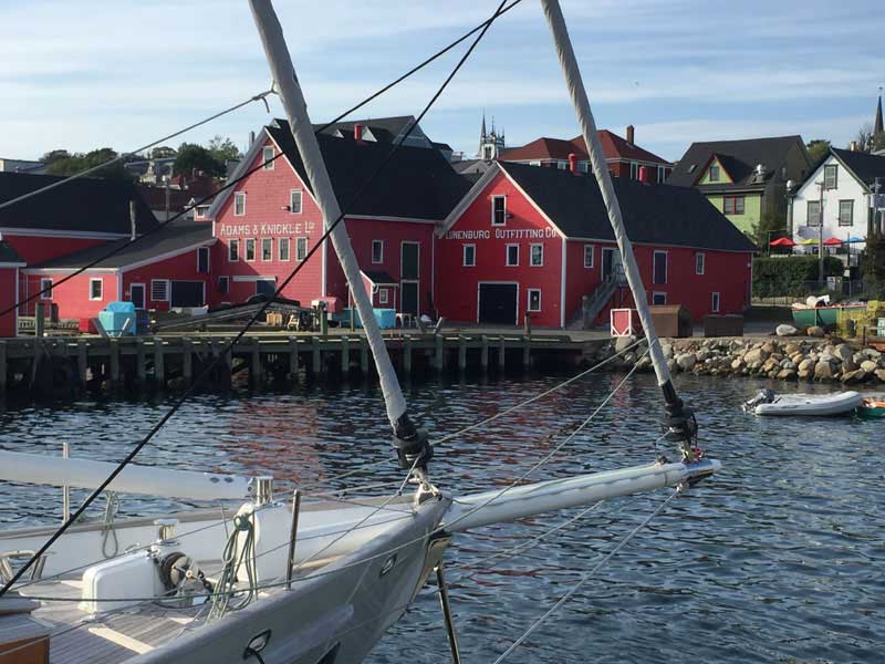Lunenburg Walking Town And Ships