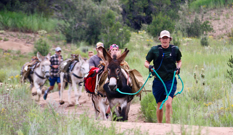 Mac And Chris Leading A Group In Buena Vista CO