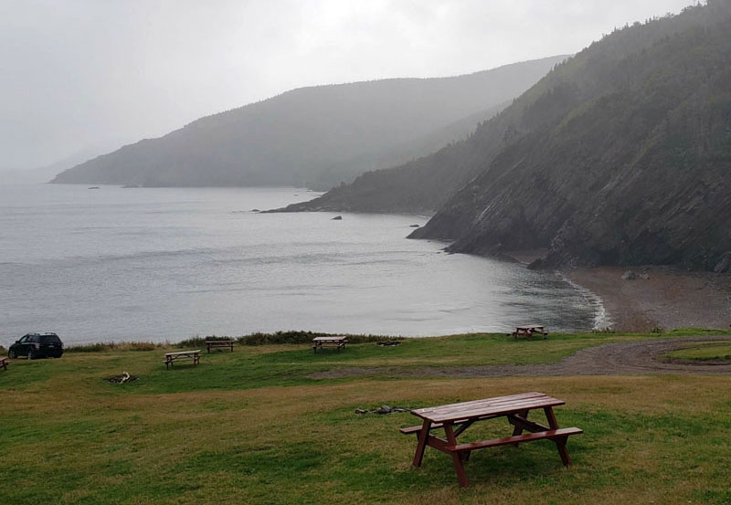 Meat Cove NS Camping Cooper B