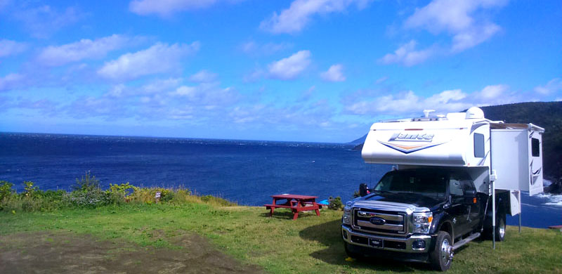 Meat Cove Nova Scotia Lance Camper