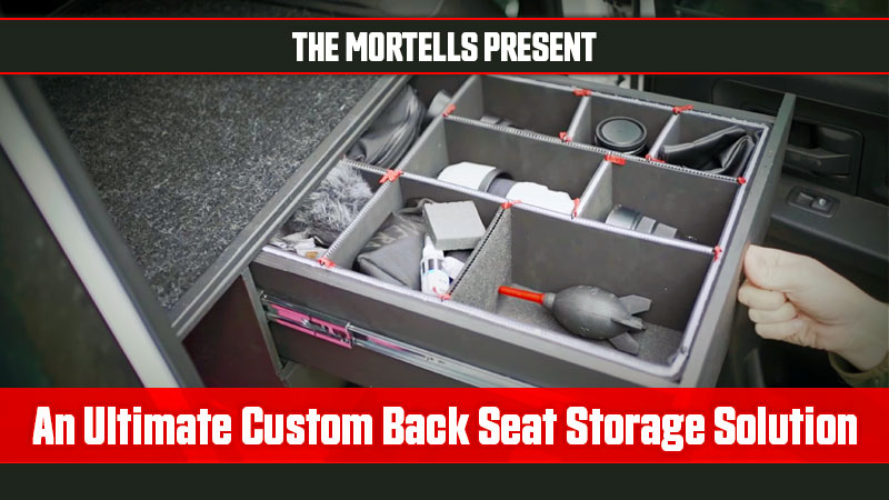 Mortels Present Ultimate Back Seat Storage