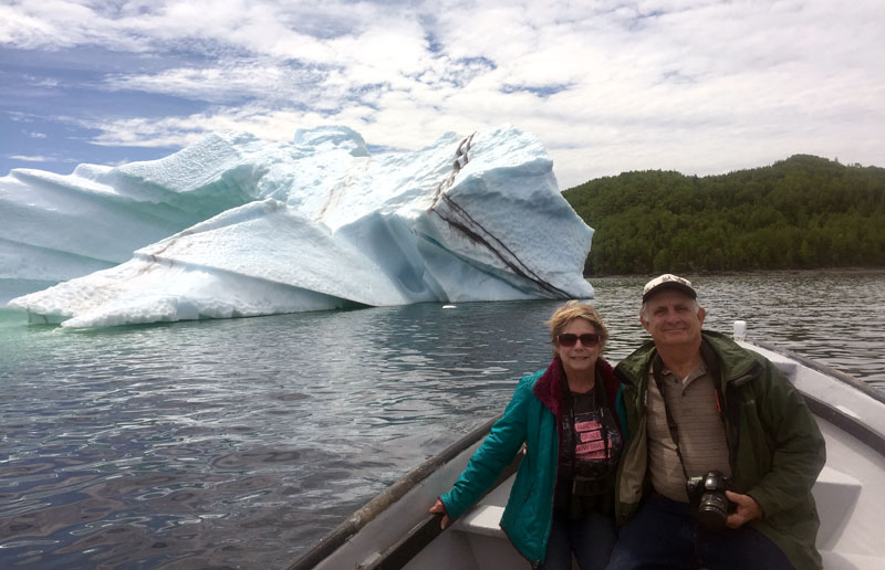 Newfoundland Icebergs Geep And Sharon