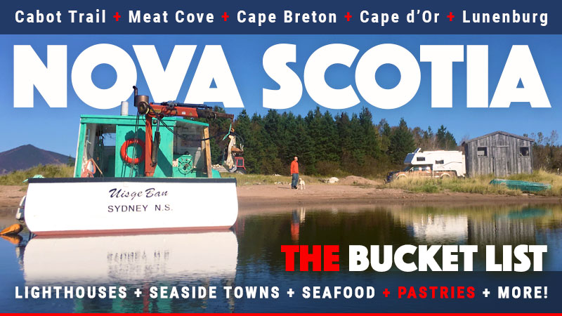 Nova Scotia Travel by RV