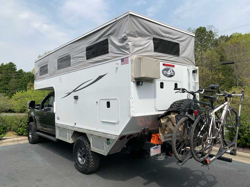 Phoenix Camper And F350 With Bicycles