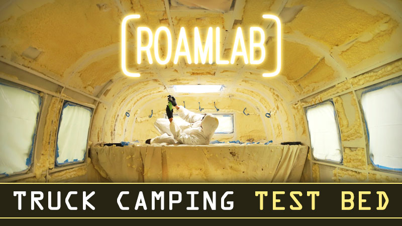 Roam Lab Truck Camping Test Bed