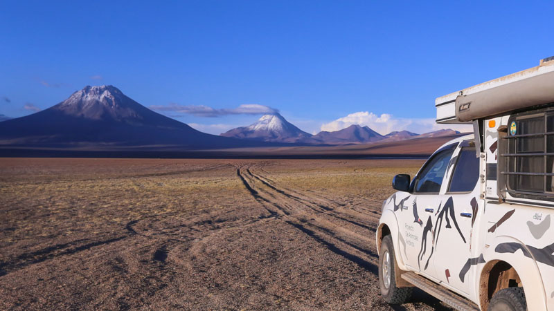 Through The Andes In Our Toyota 4 Wheel Camper Chile