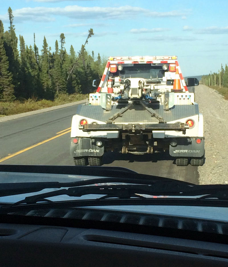 Tow Truck In Newfoundland