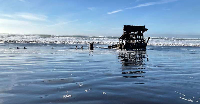 1906 Ship Wreck Of The Peter Iredale