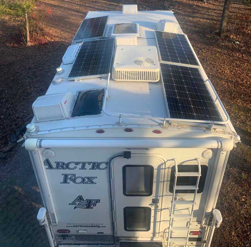 Additional Solar Panels Arctic Fox 1140