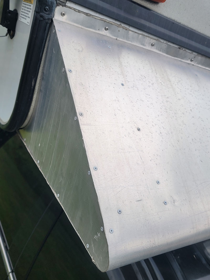 Aerofoil Wind Deflector Front Foil