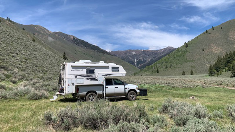 Boondocking In Idaho Northern Lite