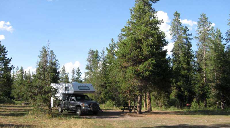 Boondocking Site (USFS) Near Mesa Falls RVAug19 193