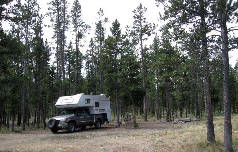 Boondocking Site (USFS) Near Stanley Lake RVJuly19 277