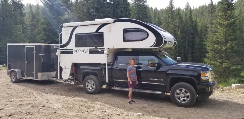 Boondocking Site Saw Moose Idaho