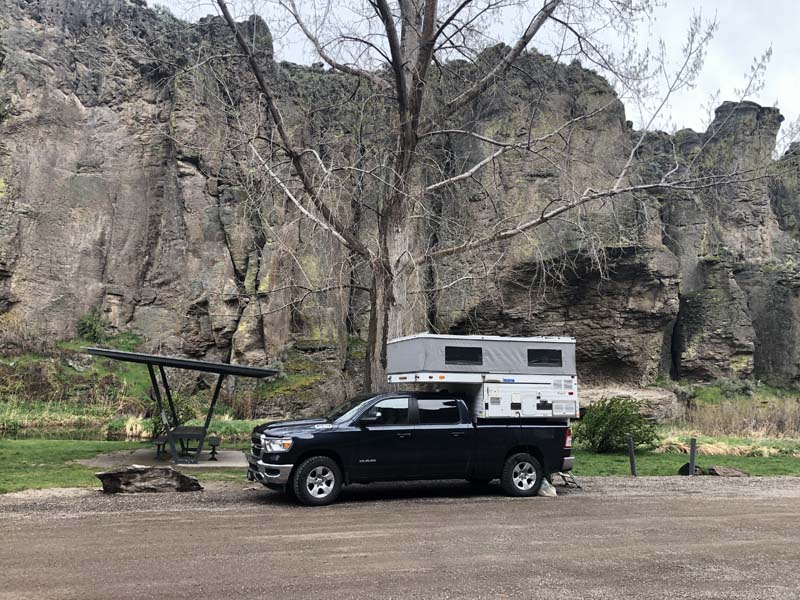 Camping At Balanced Rock Campground