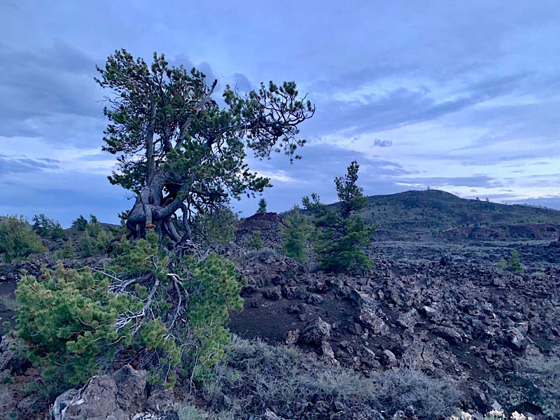 Craters Of The Moon Campground Newer Lava Flow