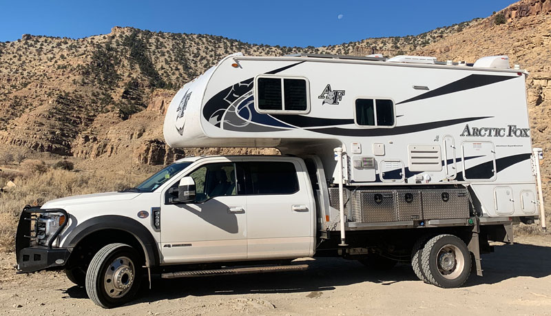 DEF And Fuel Fill On Flatbed F450