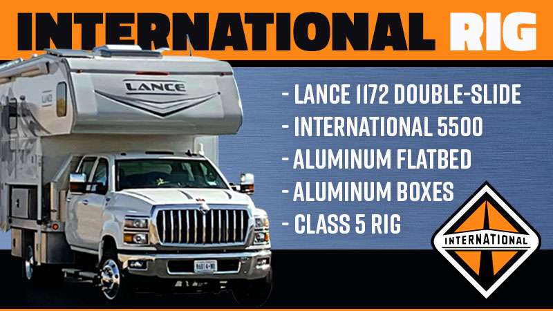 International 5500 Truck Camper Rig