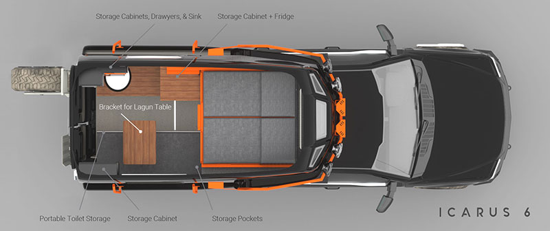 LOKI Icarus 6 Floor Plan