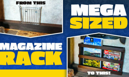 Mega Size Magazine Rack For Camper