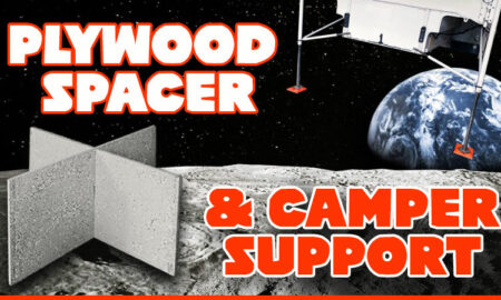 Plywood Spacer and Campe Support