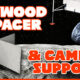 Plywood Spacer and Campe Support