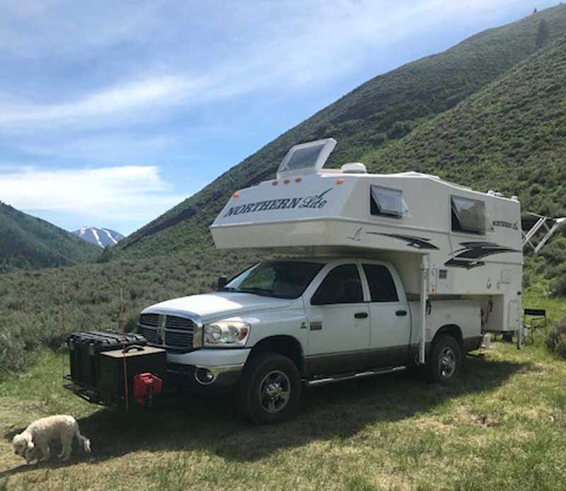 Riggins Idaho Truck Camping