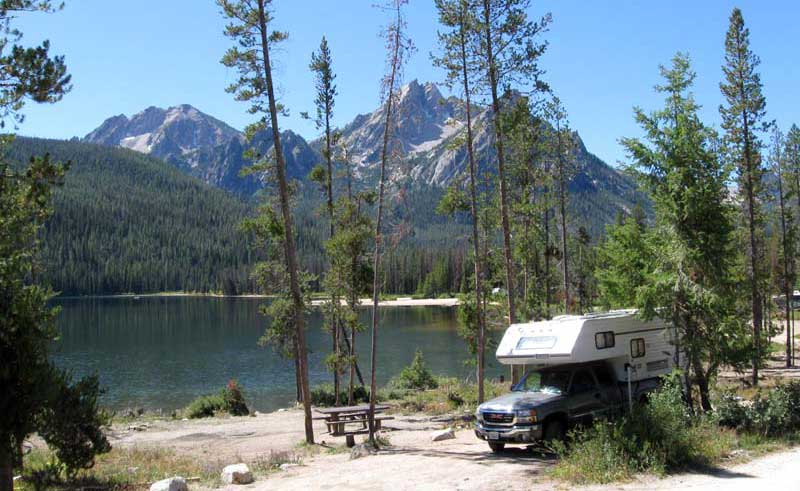 Stanley Lake Campground Ramblin Ralph