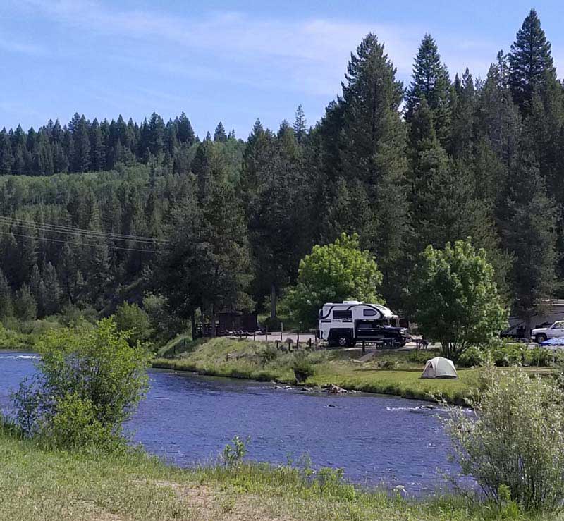 Warm River Campground Idaho