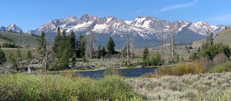Snake River In Idaho Wilderness