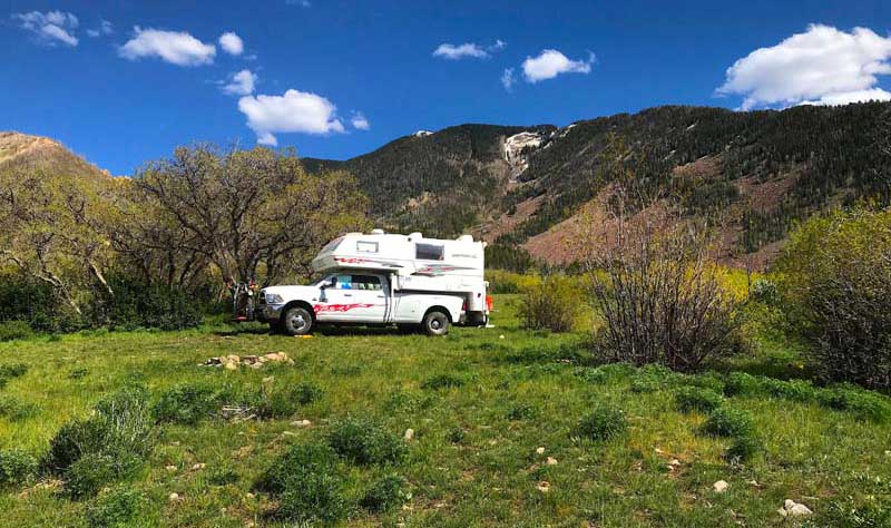 Boondockin La Sal Mountains Utah