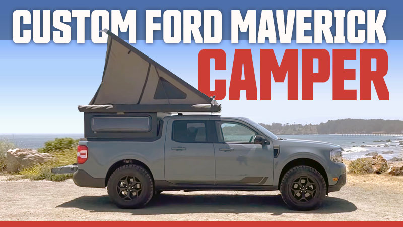 Custom Ford Maverick Camper