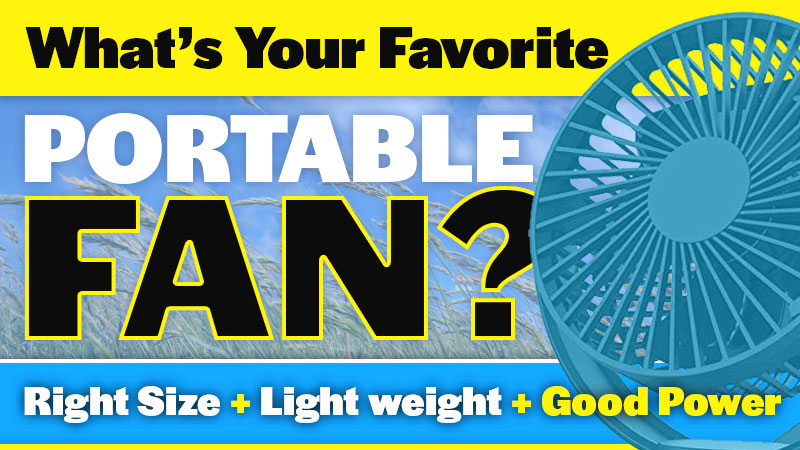 Favorite Portable Fan Poll