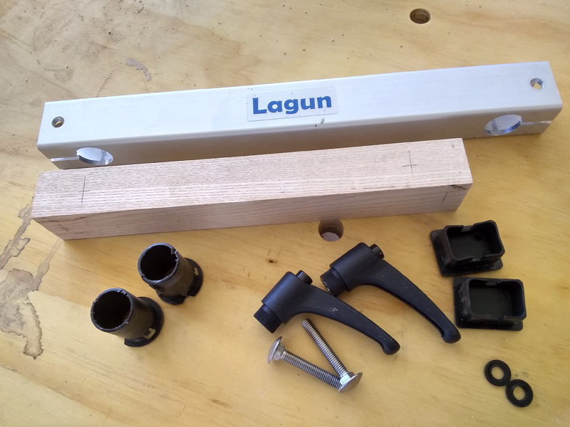 Modifying The Lagun Mount And Smaller Table 5