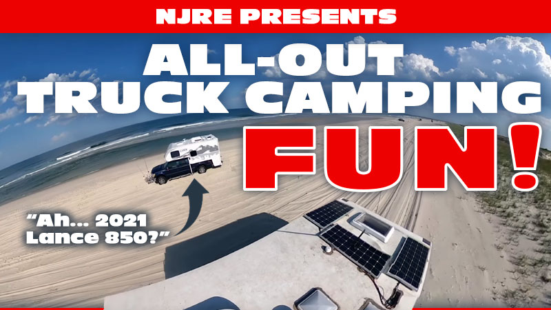 NJRE All Out Truck Camping Fun