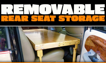 Removable Rear Seat Storage For Trucks