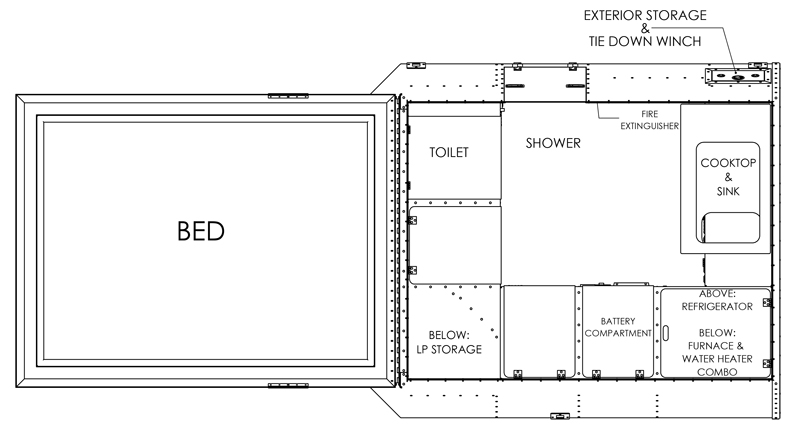 Skinny Guy 6 5 Model Floorplan