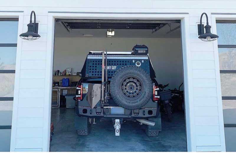 Skinny Guy Camper Fits In A Garage