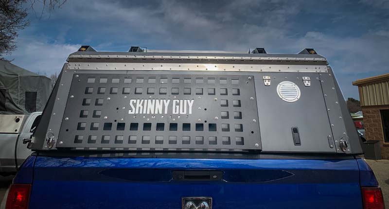 Skinny Guy Camper Rear